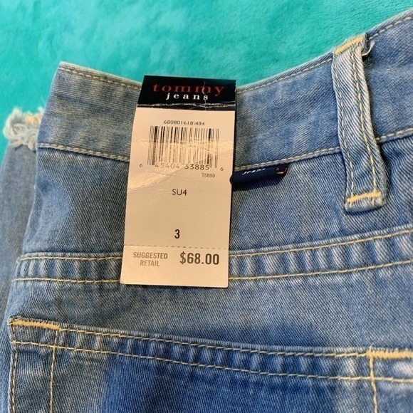 Vtg Y2K 90’s Tommy Hilfiger Relaxed Capri Jeans 3 Womens Juniors Crop NWT! - Picture 12 of 12